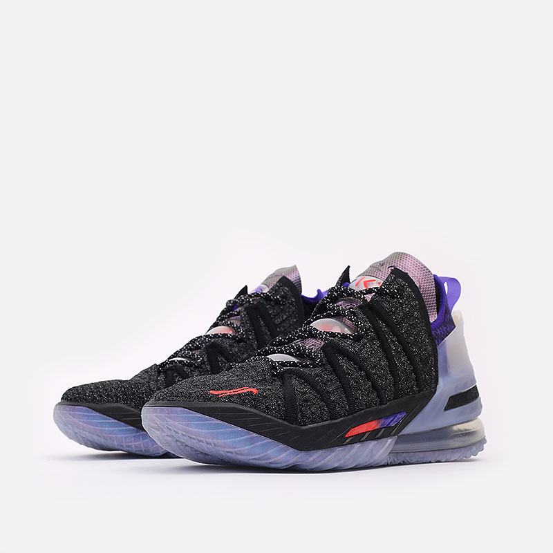  черные баскетбольные кроссовки Nike Lebron XVIII DB8148-001 - цена, описание, фото 2